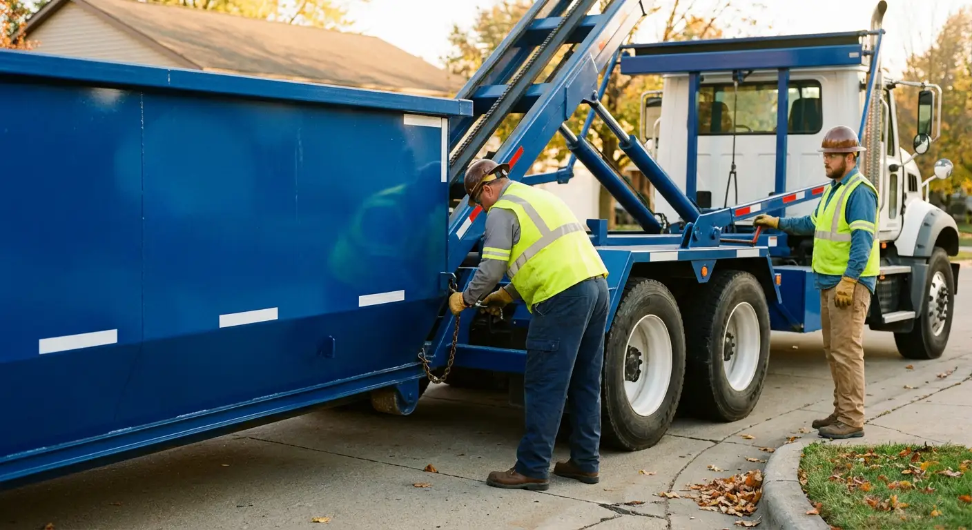 Dumpster delivery safety protocols in Loveland, CO