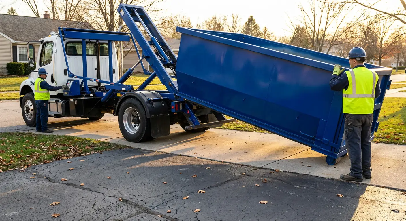Roll-off dumpster rental service in Loveland, CO