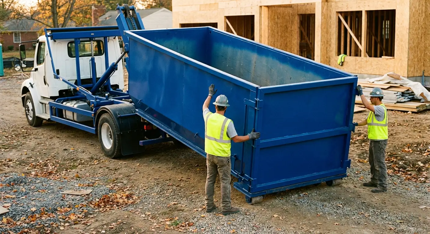 Construction dumpster delivery and waste management in Loveland, CO