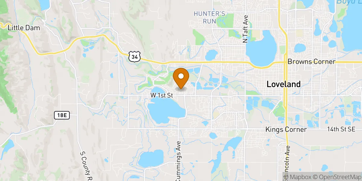  neighborhood map in Loveland, CO