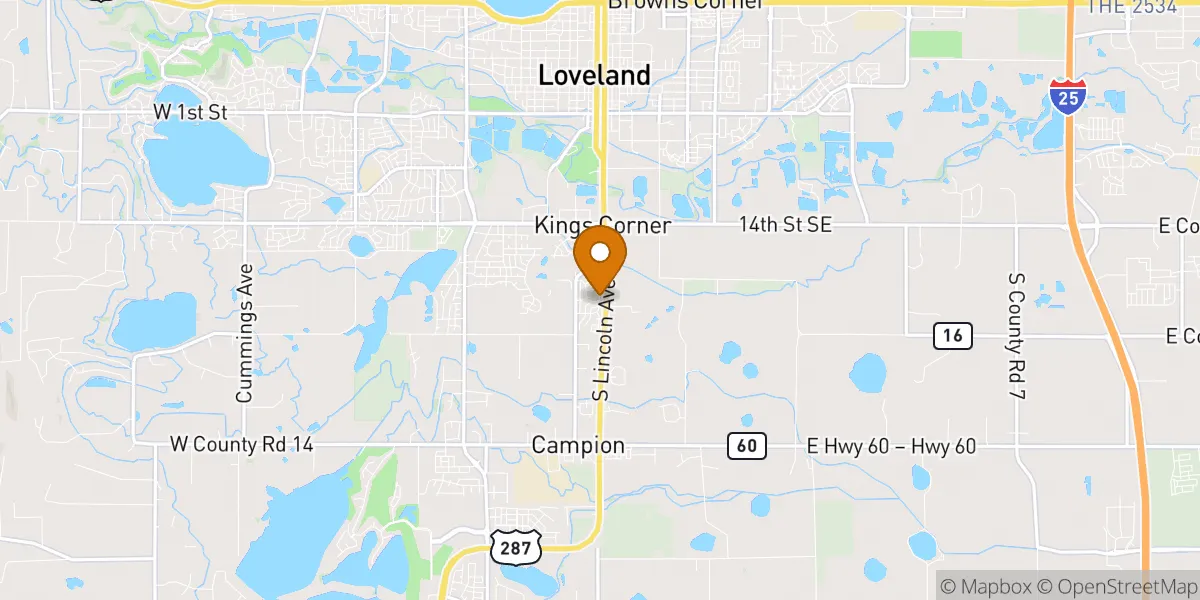  neighborhood map in Loveland, CO